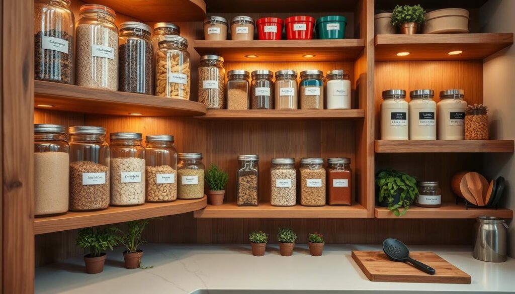 Organizing pantry essentials