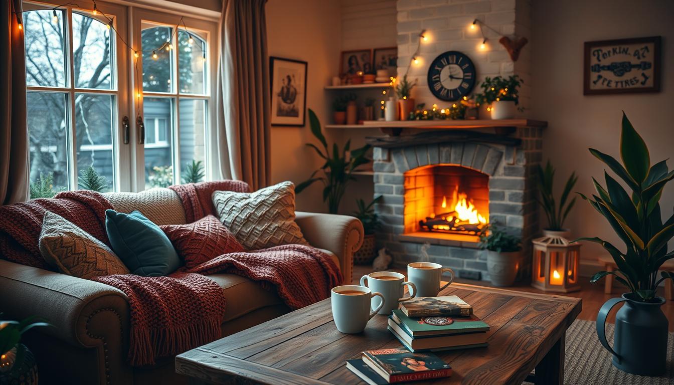 What are the best lighting options for a cozy atmosphere?