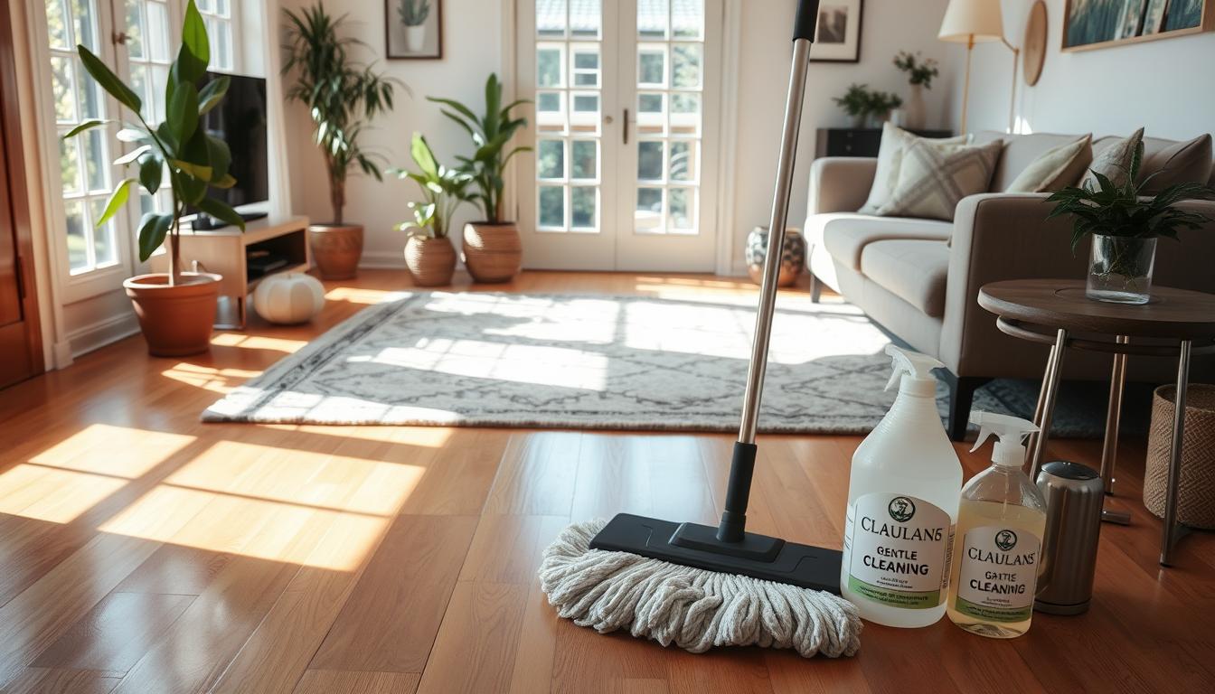 What are the best practices for maintaining hardwood floors?